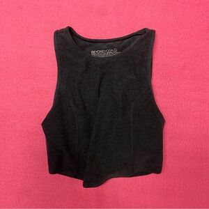 Beyond Yoga Grey Crop Top Small